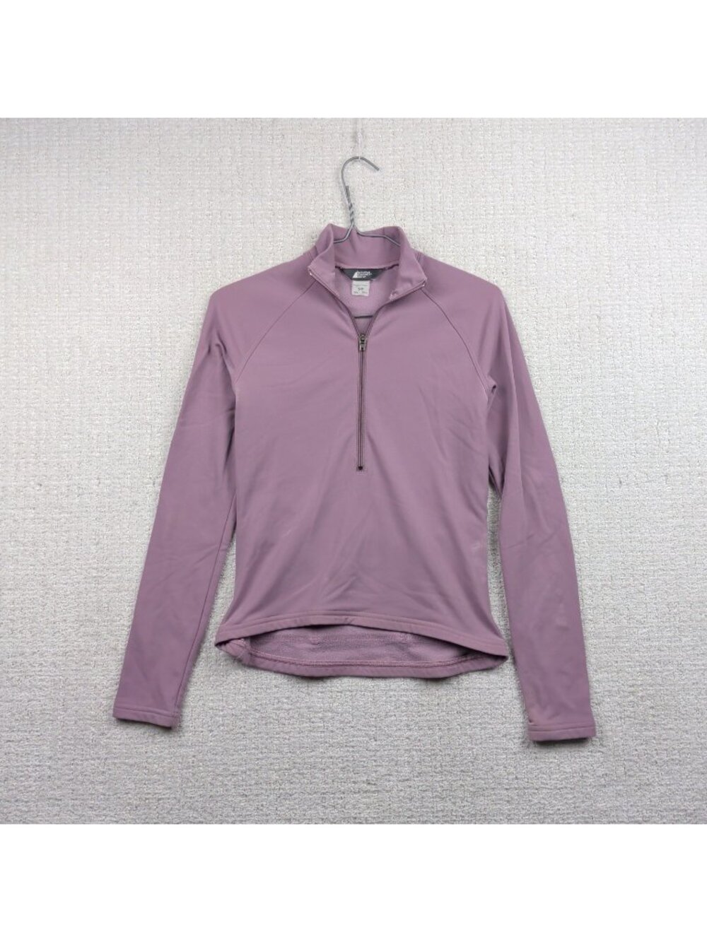 Vintage MEC Mountain Equipment Co-Op Cycling Purple Fleece Zip Jacket Wom S**